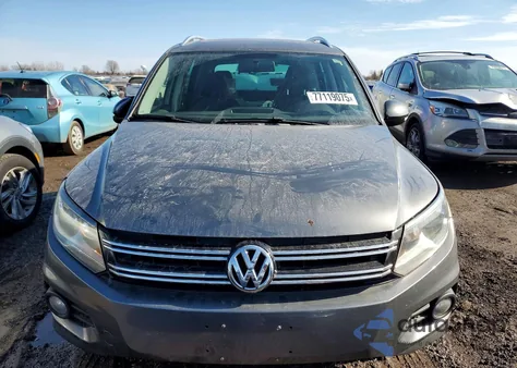 2014 Volkswagen Tiguan S from USA, damaged, VIN WVGBV3AX9EW607067